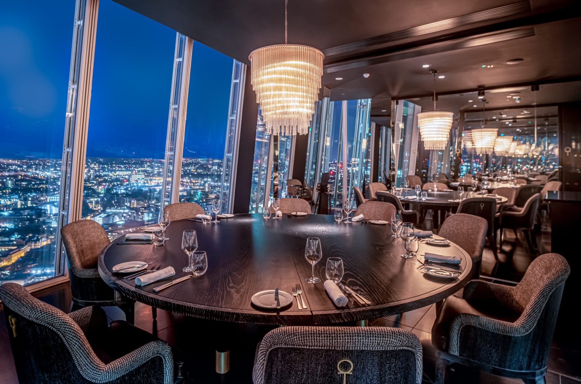 dining at the shard