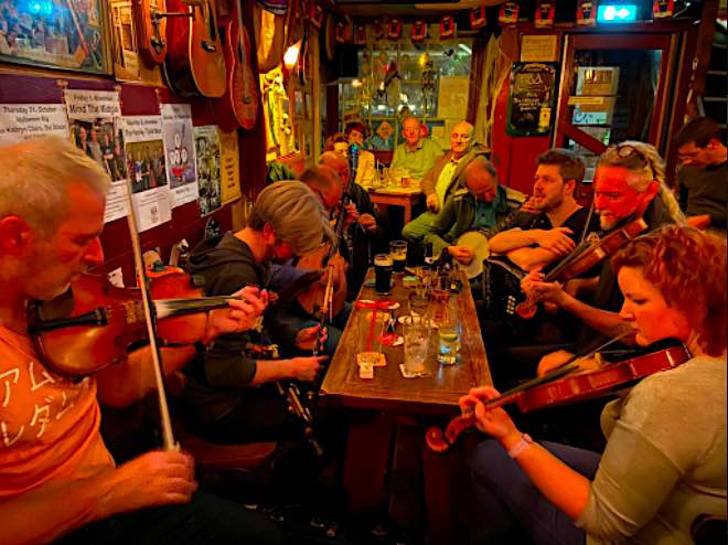 trad music session